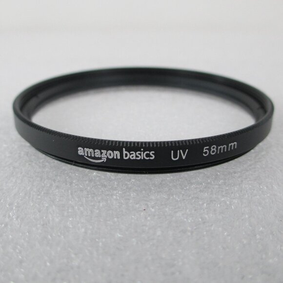 AMAZON BASICS 58MM UV LENS FILTERS CAPS - Picture 7 of 8